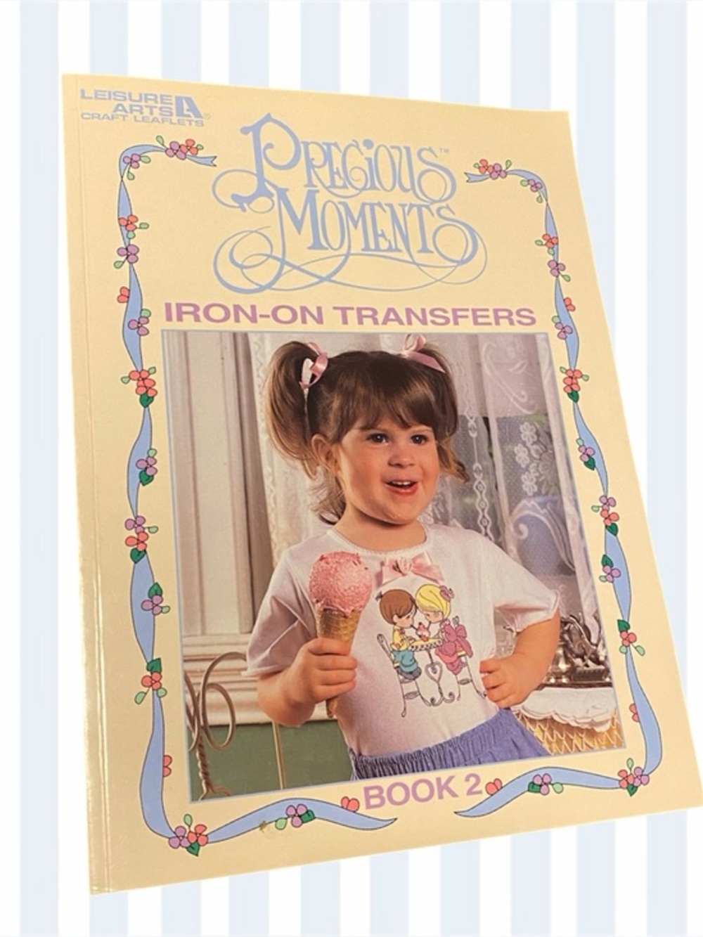 Vintage 1996 ‘Precious Moments’ Iron-On Transfers Book Retro Sewing Arts Crafts